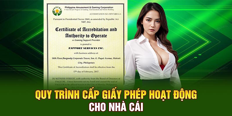 Quy trình cấp giấy phép Qq88